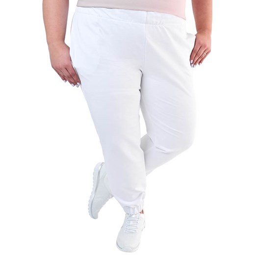 Spodnie FSD1078 BIAŁY ze sklepu fokus.pl w kategorii Spodnie damskie - zdjęcie 186617729