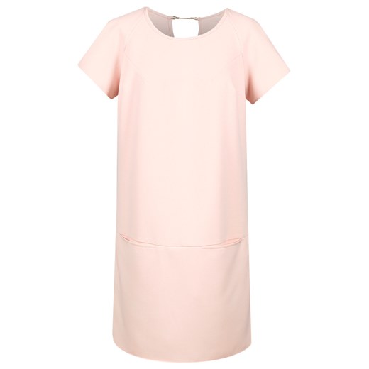 Sukienka FSU678 ŁOSOSIOWY JASNY ze sklepu fokus.pl w kategorii Sukienki - zdjęcie 186617768