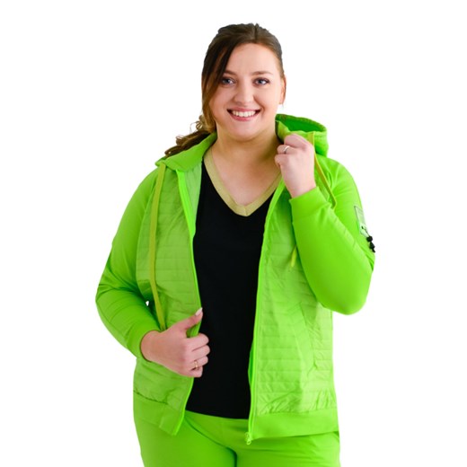 Kurtka FKU1077 SELEDYNOWY ze sklepu fokus.pl w kategorii Kurtki damskie - zdjęcie 186617908