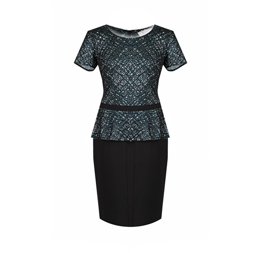 Garsonka FGA345 CZARNY ze sklepu fokus.pl w kategorii Komplety i garnitury damskie - zdjęcie 186618078