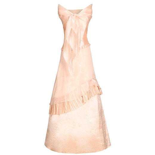 Sukienka FSU076 ŁOSOSIOWY JASNY ze sklepu fokus.pl w kategorii Sukienki - zdjęcie 186618087