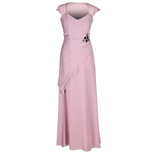 Sukienka FSU167 RÓŻOWY JASNY ze sklepu fokus.pl w kategorii Sukienki - zdjęcie 186618228