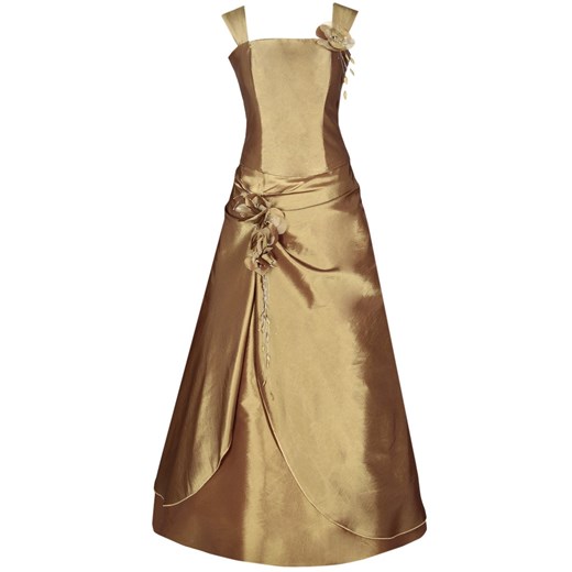 Sukienka FSU059 ZŁOTO STARE ze sklepu fokus.pl w kategorii Sukienki - zdjęcie 186619089