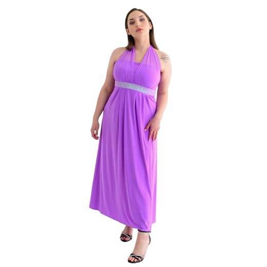 Sukienka FSU1080 FIOLETOWY ze sklepu fokus.pl w kategorii Sukienki - zdjęcie 186619677