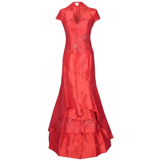 Sukienka FSU058 CZERWONY ze sklepu fokus.pl w kategorii Sukienki - zdjęcie 186620799