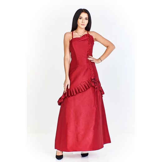 Sukienka FSU136 RUBINOWY ze sklepu fokus.pl w kategorii Sukienki - zdjęcie 186621055