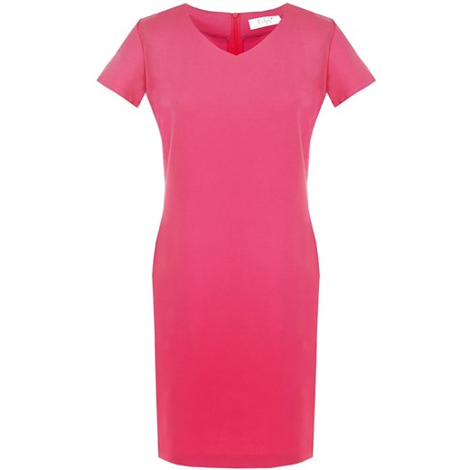 Sukienka FSU1113 KORALOWY ze sklepu fokus.pl w kategorii Sukienki - zdjęcie 186621239