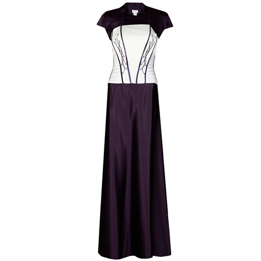 Sukienka FSU133 ŚLIWKOWY CIEMNY ze sklepu fokus.pl w kategorii Sukienki - zdjęcie 186621469