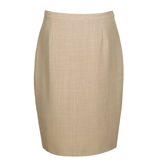 Spódnica FSP641 BEŻOWY ze sklepu fokus.pl w kategorii Spódnice - zdjęcie 186621689