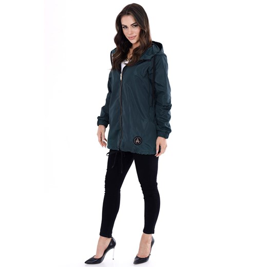 Kurtka FKU1107 ZIELONY CIEMNY ze sklepu fokus.pl w kategorii Kurtki damskie - zdjęcie 186621946