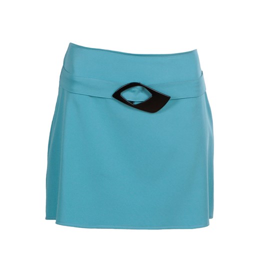 Spódnica FSP370 TURKUSOWY CIEMNY ze sklepu fokus.pl w kategorii Spódnice - zdjęcie 186622146