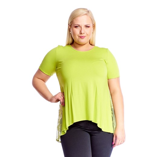 Tunika FTU611 SELEDYNOWY JASNY ze sklepu fokus.pl w kategorii Bluzki damskie - zdjęcie 186622208