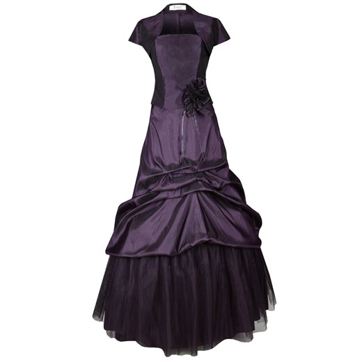 Sukienka FSU038 ŚLIWKOWY CIEMNY ze sklepu fokus.pl w kategorii Sukienki - zdjęcie 186622427