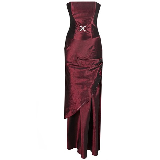 Sukienka FSU063 BORDOWY ze sklepu fokus.pl w kategorii Sukienki - zdjęcie 186622497