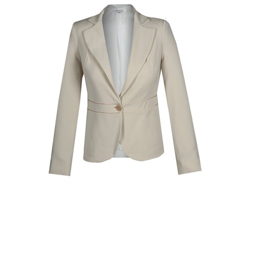 Żakiet FZA612 SZAMPAN ze sklepu fokus.pl w kategorii Marynarki damskie - zdjęcie 186622506