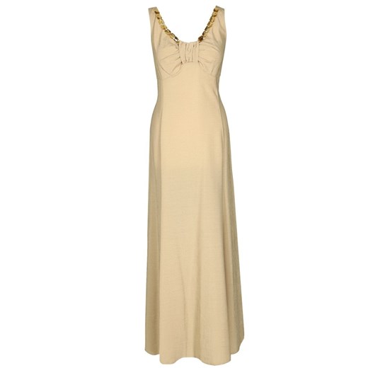 Sukienka FSU1023 PIASKOWY CIEMNY ze sklepu fokus.pl w kategorii Sukienki - zdjęcie 186622566