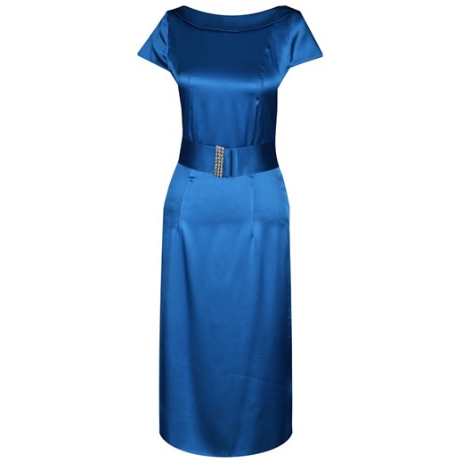 Sukienka FSU199 CHABROWY CIEMNY ze sklepu fokus.pl w kategorii Sukienki - zdjęcie 186622836