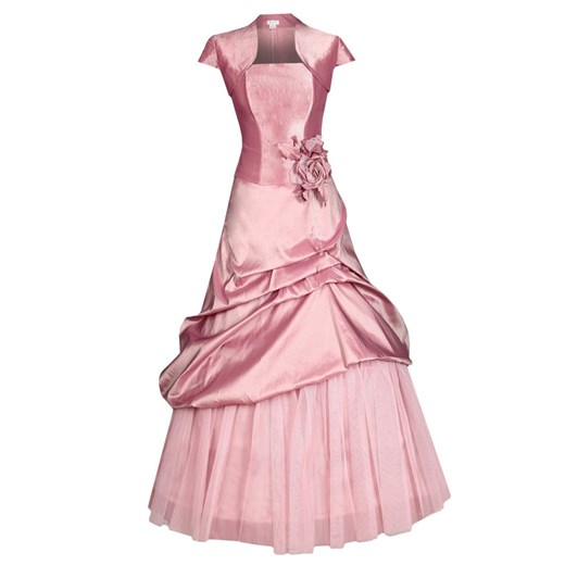 Sukienka FSU038 RÓŻOWY ŚREDNI ze sklepu fokus.pl w kategorii Sukienki - zdjęcie 186622866