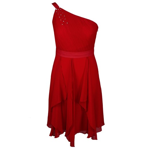 Suknia FSU739 CZERWONY ze sklepu fokus.pl w kategorii Sukienki - zdjęcie 186623069