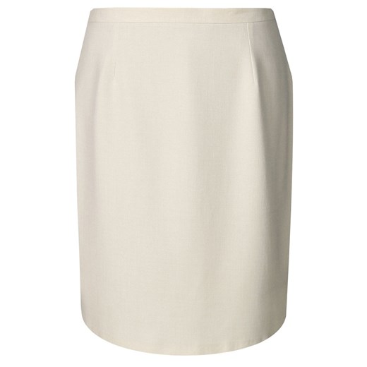 Spódnica FSP641 BEŻOWY JASNY ze sklepu fokus.pl w kategorii Spódnice - zdjęcie 186623107
