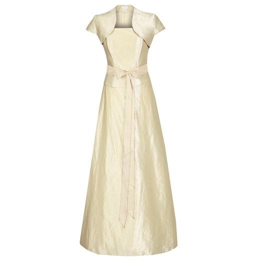 Sukienka FSU077 EKRI CIEMNE ze sklepu fokus.pl w kategorii Sukienki - zdjęcie 186623459