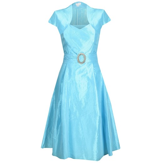 Sukienka FSU135 TURKUSOWY ze sklepu fokus.pl w kategorii Sukienki - zdjęcie 186623506