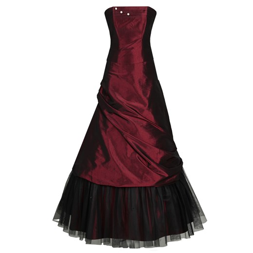 Sukienka FSU075 BORDOWY ze sklepu fokus.pl w kategorii Sukienki - zdjęcie 186623875