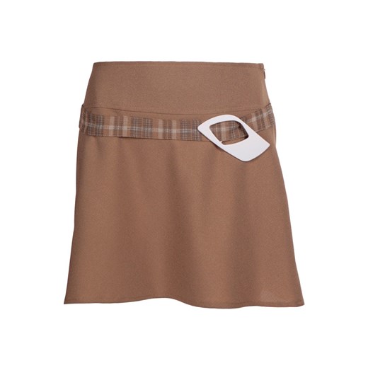 Spódnica FSP370 ZŁOTY CIEMNY ze sklepu fokus.pl w kategorii Spódnice - zdjęcie 186623946