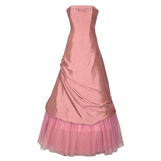 Sukienka FSU075 RÓŻOWY ŚREDNI ze sklepu fokus.pl w kategorii Sukienki - zdjęcie 186624035