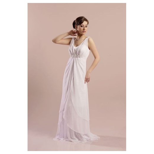 Suknia Ślubna FSS573 BIAŁY ze sklepu fokus.pl w kategorii Sukienki - zdjęcie 186624187