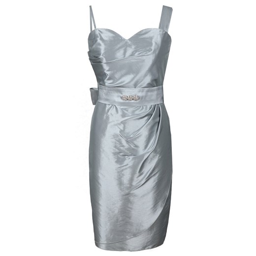 Sukienka FSU179 SZARY JASNY ze sklepu fokus.pl w kategorii Sukienki - zdjęcie 186624276