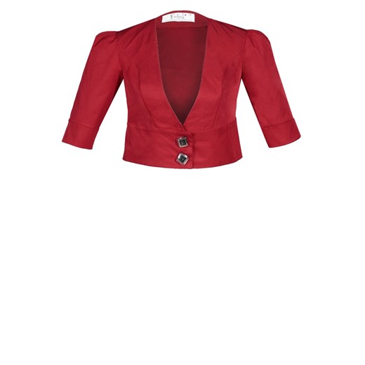 Żakiet FZA760 CZERWONY ze sklepu fokus.pl w kategorii Marynarki damskie - zdjęcie 186624619