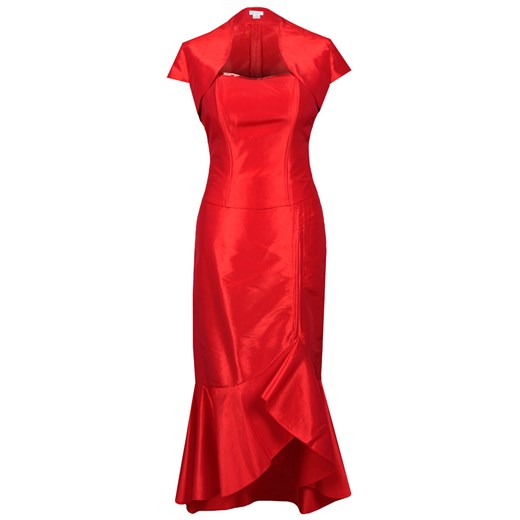 Sukienka FSU031 CZERWONY ze sklepu fokus.pl w kategorii Sukienki - zdjęcie 186624658