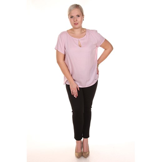 BEMAR Bluzka M3730 różowy ze sklepu fokus.pl w kategorii Bluzki damskie - zdjęcie 186624696