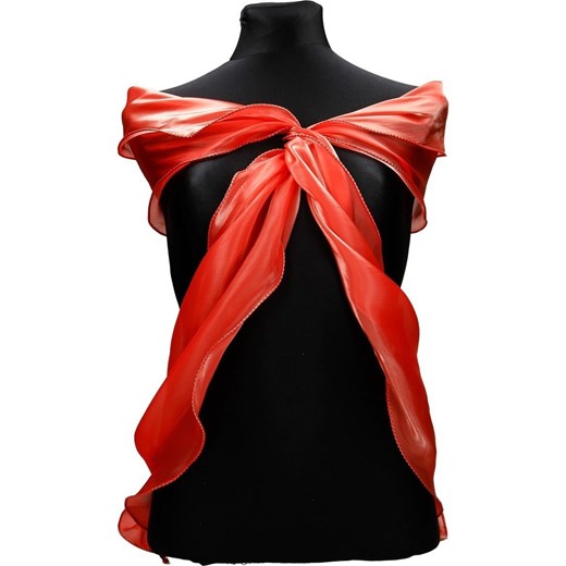 Szal FSZ056 KORALOWY ze sklepu fokus.pl w kategorii Szaliki i chusty damskie - zdjęcie 186624998