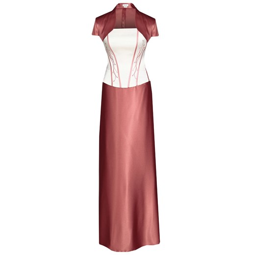 Sukienka FSU133 CEGLASTY ze sklepu fokus.pl w kategorii Sukienki - zdjęcie 186625077