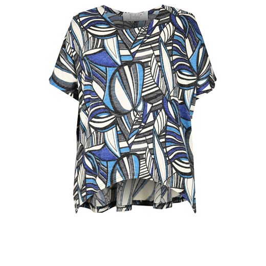 Tunika FTU870 CZARNY + CHABROWY wzór ze sklepu fokus.pl w kategorii Bluzki damskie - zdjęcie 186625268