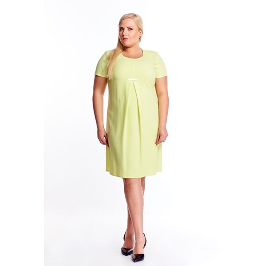 Sukienka FSU666 LIMONKA ze sklepu fokus.pl w kategorii Sukienki - zdjęcie 186625366