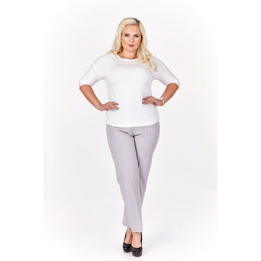 Bluzka FBZ882 EKRI ze sklepu fokus.pl w kategorii Bluzki damskie - zdjęcie 186625427