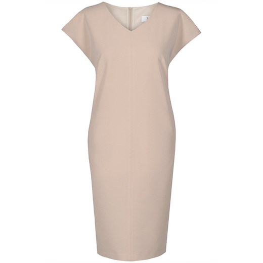 Sukienka FSU865 BEŻOWY ze sklepu fokus.pl w kategorii Sukienki - zdjęcie 186625466