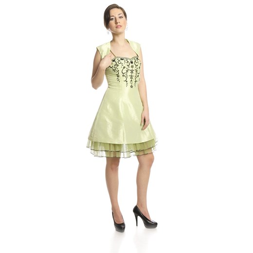 Suknia FSU731 ZIELONY ze sklepu fokus.pl w kategorii Sukienki - zdjęcie 186625578