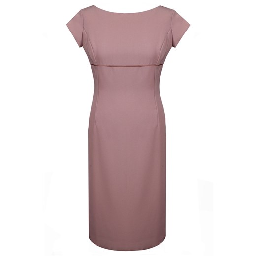 Sukienka FSU613 ŁOSOSIOWY CIEMNY ze sklepu fokus.pl w kategorii Sukienki - zdjęcie 186625739