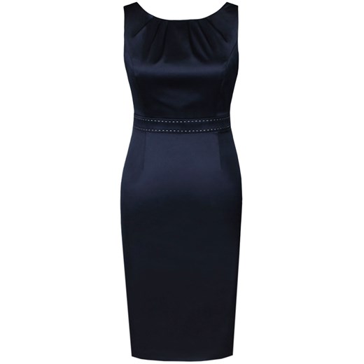 Sukienka FSU795 GRANATOWY ze sklepu fokus.pl w kategorii Sukienki - zdjęcie 186625769