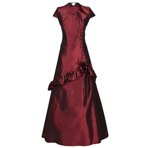 Sukienka FSU136 BORDOWY ze sklepu fokus.pl w kategorii Sukienki - zdjęcie 186625967