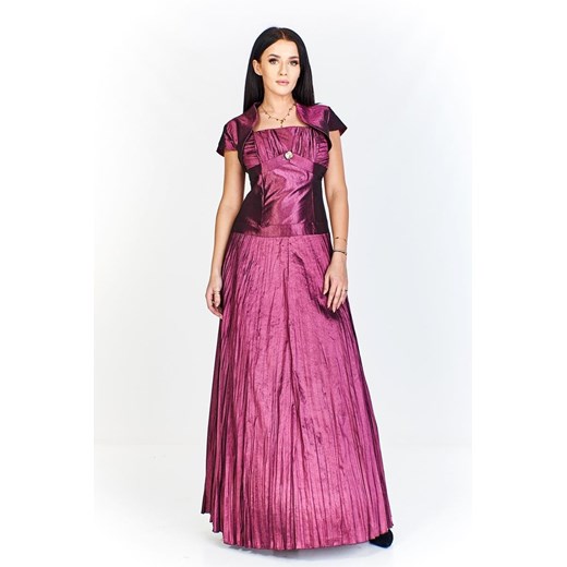 Sukienka FSU140 BAKŁAŻAN ze sklepu fokus.pl w kategorii Sukienki - zdjęcie 186626077