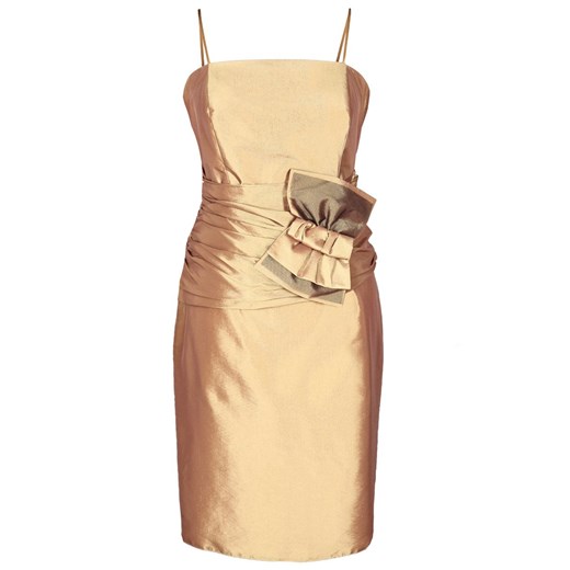 Sukienka FSU202 ZŁOTO STARE ze sklepu fokus.pl w kategorii Sukienki - zdjęcie 186626779