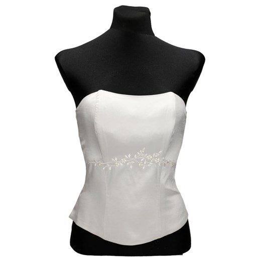 Gorset FGR042 SZARY BLADY ze sklepu fokus.pl w kategorii Bluzki damskie - zdjęcie 186626876