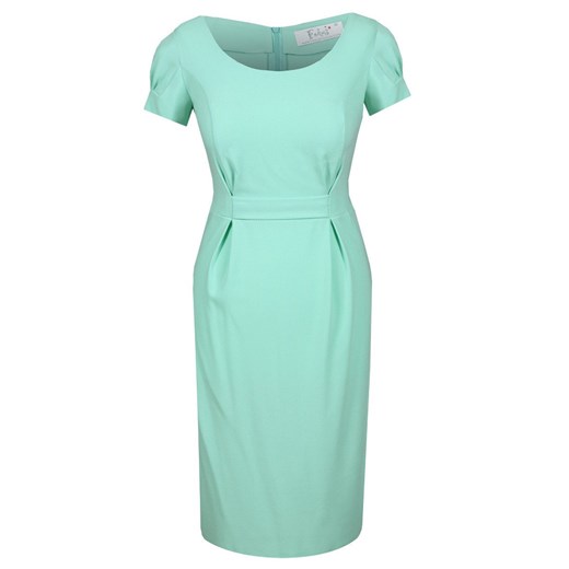 Sukienka FSU665 MIĘTOWY ze sklepu fokus.pl w kategorii Sukienki - zdjęcie 186627195