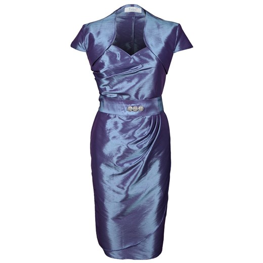 Sukienka FSU179 NIEBIESKO-FIOLETOWY ze sklepu fokus.pl w kategorii Sukienki - zdjęcie 186627396