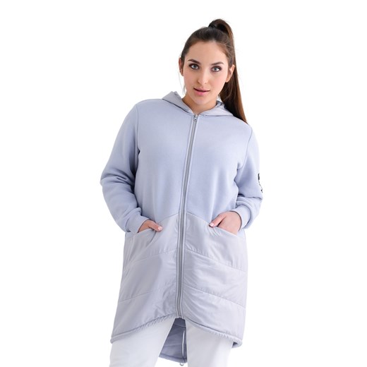 Kurtka FKU1071 SZARY ze sklepu fokus.pl w kategorii Kurtki damskie - zdjęcie 186627416